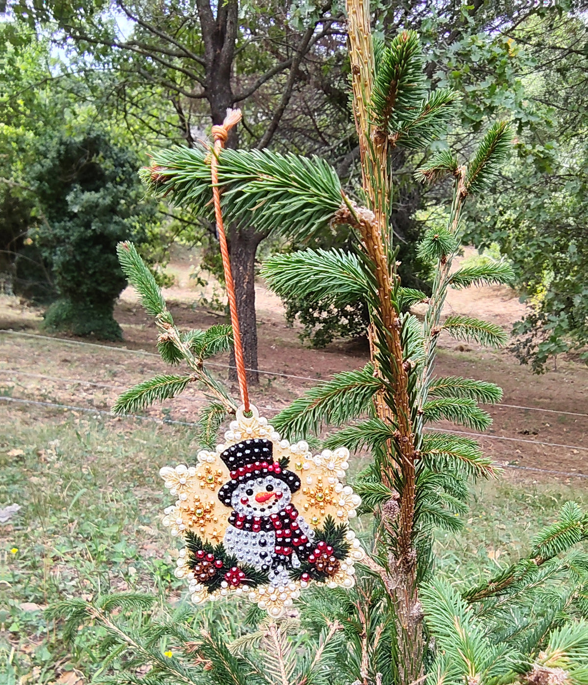Décoration de Noël bonhomme de neige