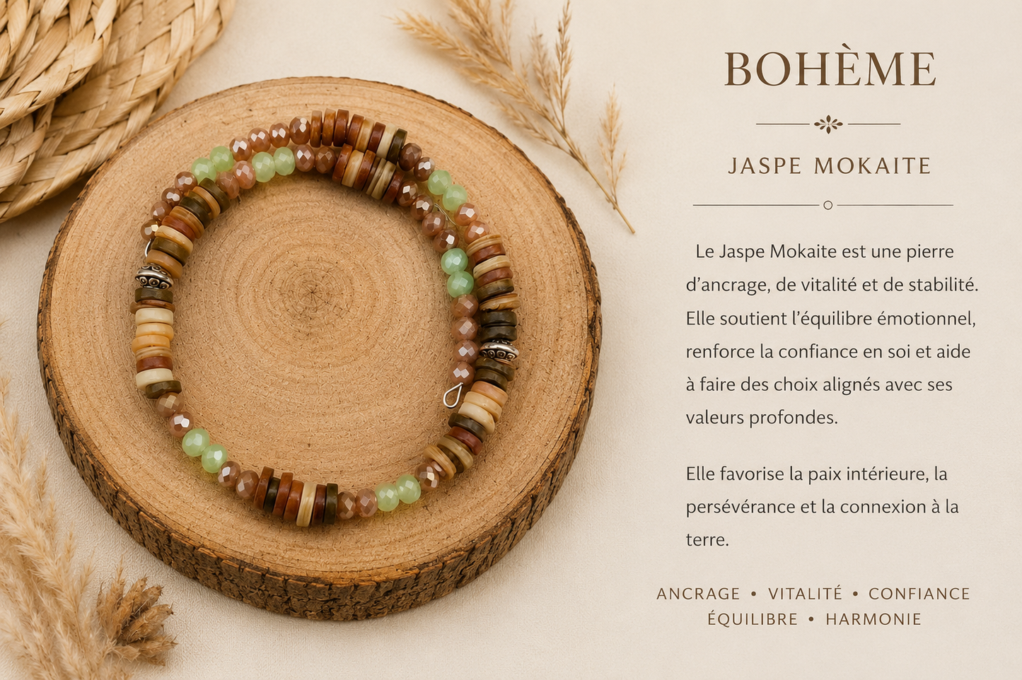 Bracelet " Mémoire Mokaite"