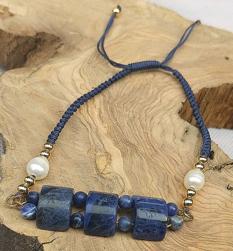 Bracelet "Lapis-lazuli"