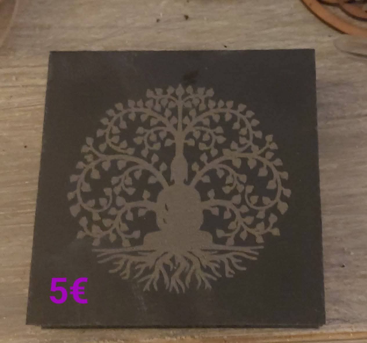 Dessous de verre "Arbre de vie"