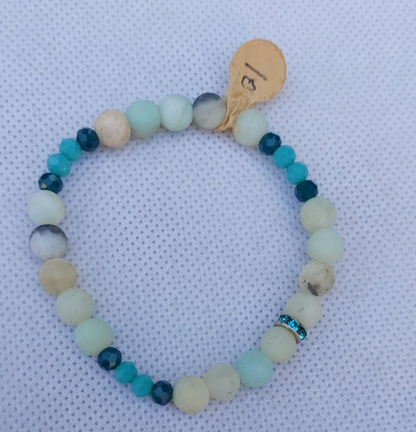 Bracelet "Amazonite Givré"