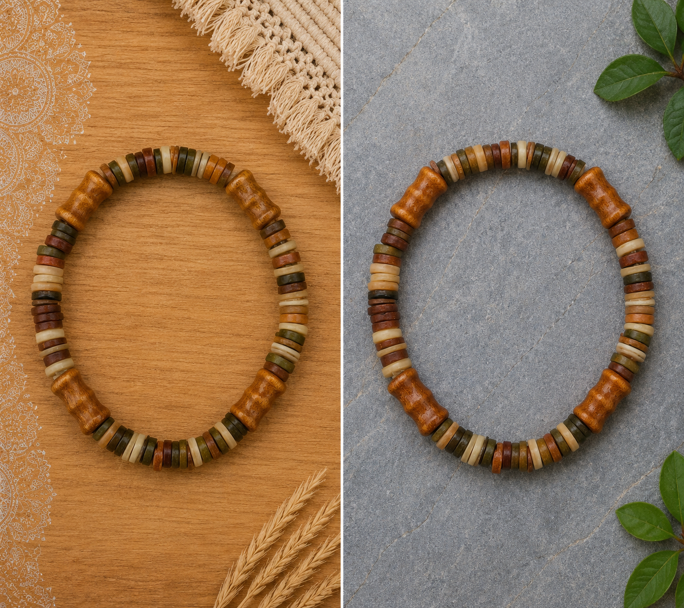 Bracelet "Mokaite Jaspe"