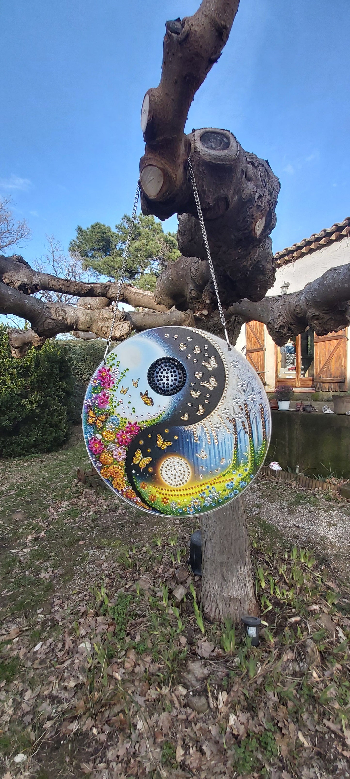 Suspension "Yng et yang"