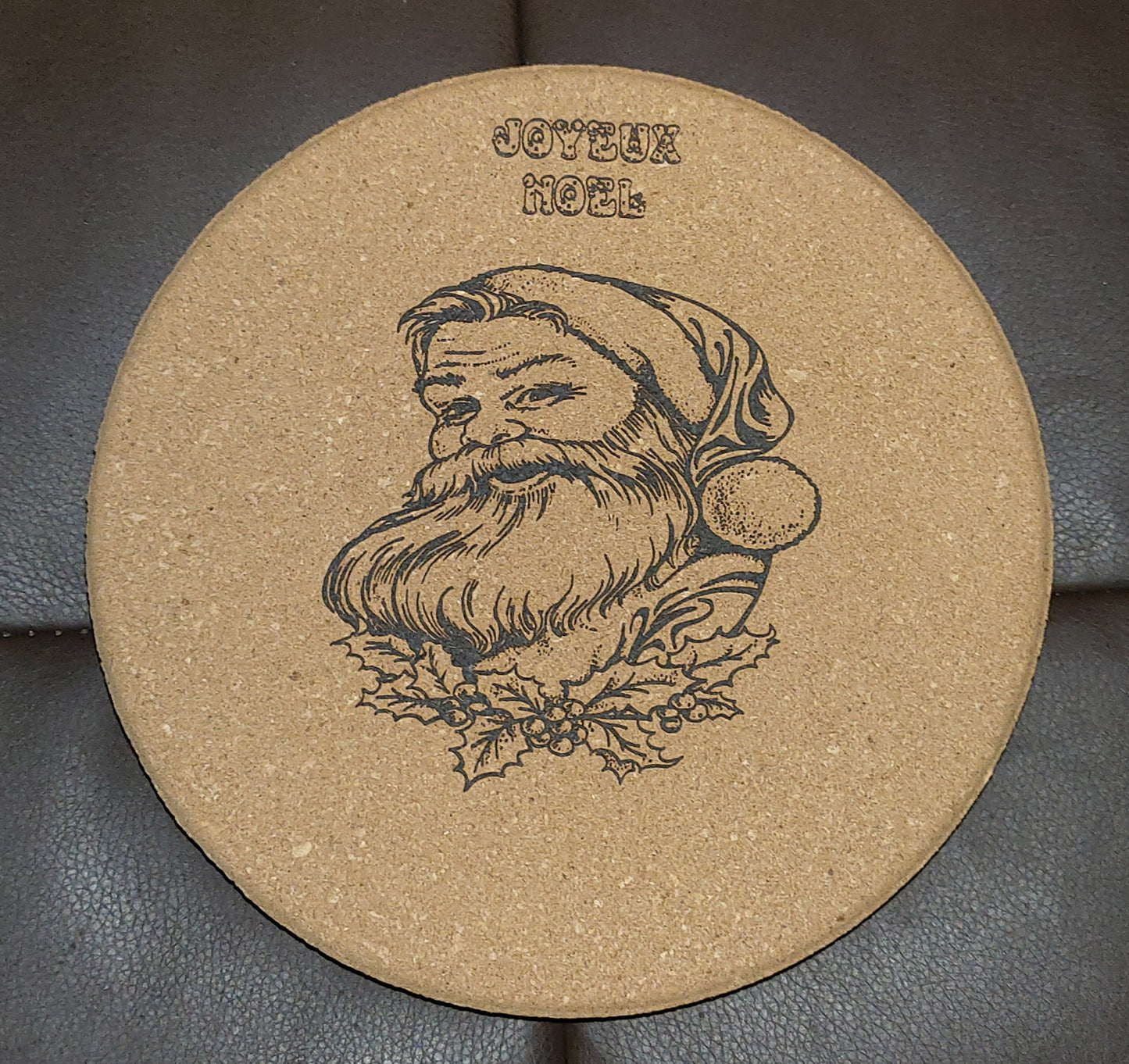 Dessous de plats liège "Père Noël"