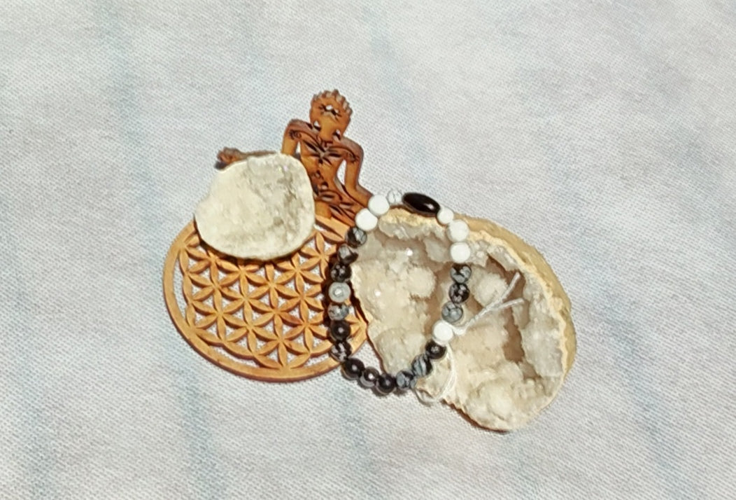 Bracelet "Flocon de neige"