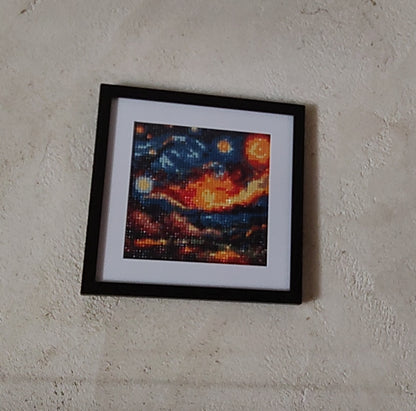 Tableau nuit étoilée