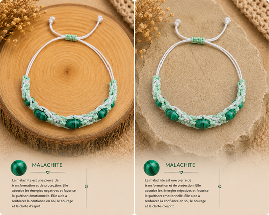 Bracelet "Malachite"