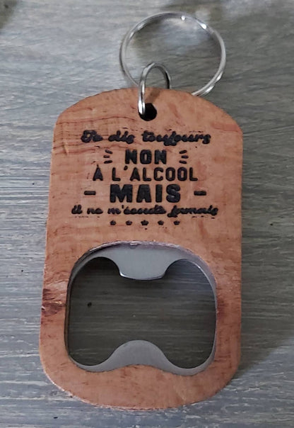 Porte clé "Ouvre bouteille"