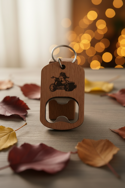 Porte clé "Ouvre Bouteille Moto"