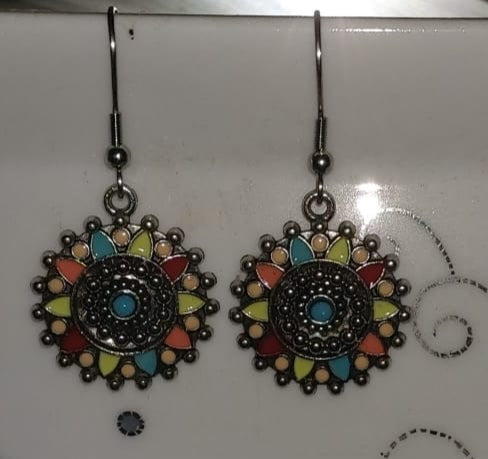 Boucles d'oreilles "Colorées"