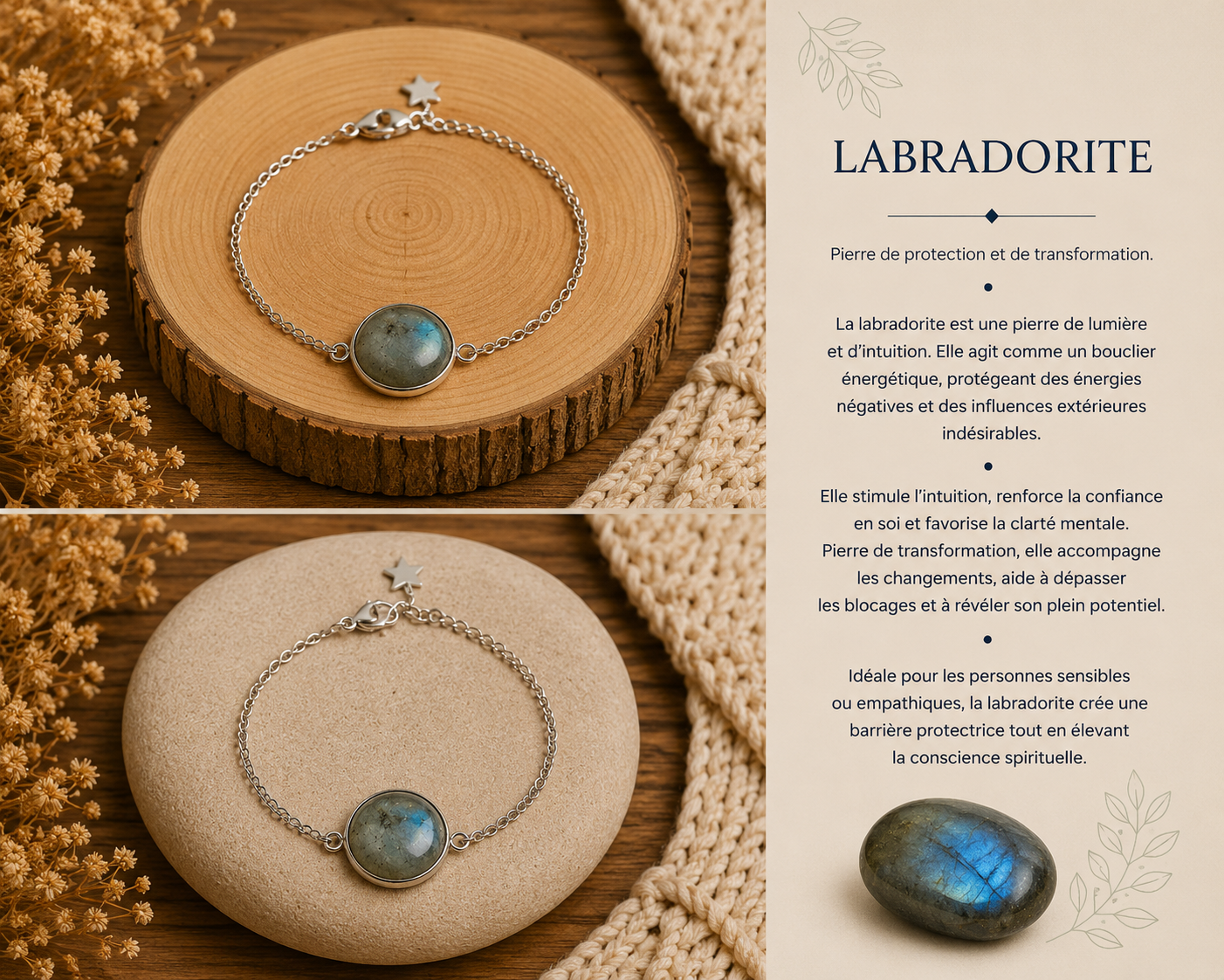 Bracelet "Labradorite"