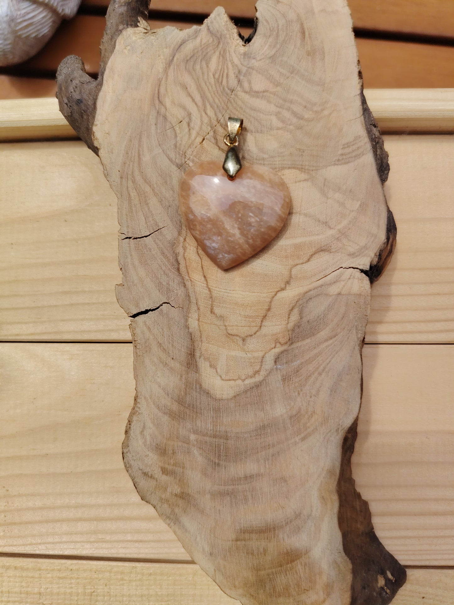 Pendentif "Coeur ensoleillé"