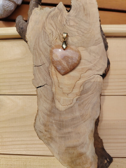 Pendentif "Coeur ensoleillé"
