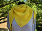 Chèche jaune "ensoleillé"