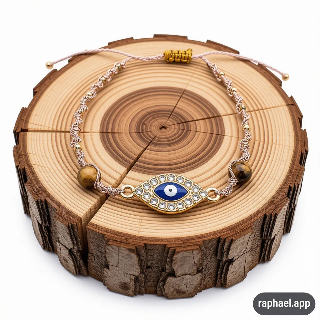 Bracelet " Oeil tigré"