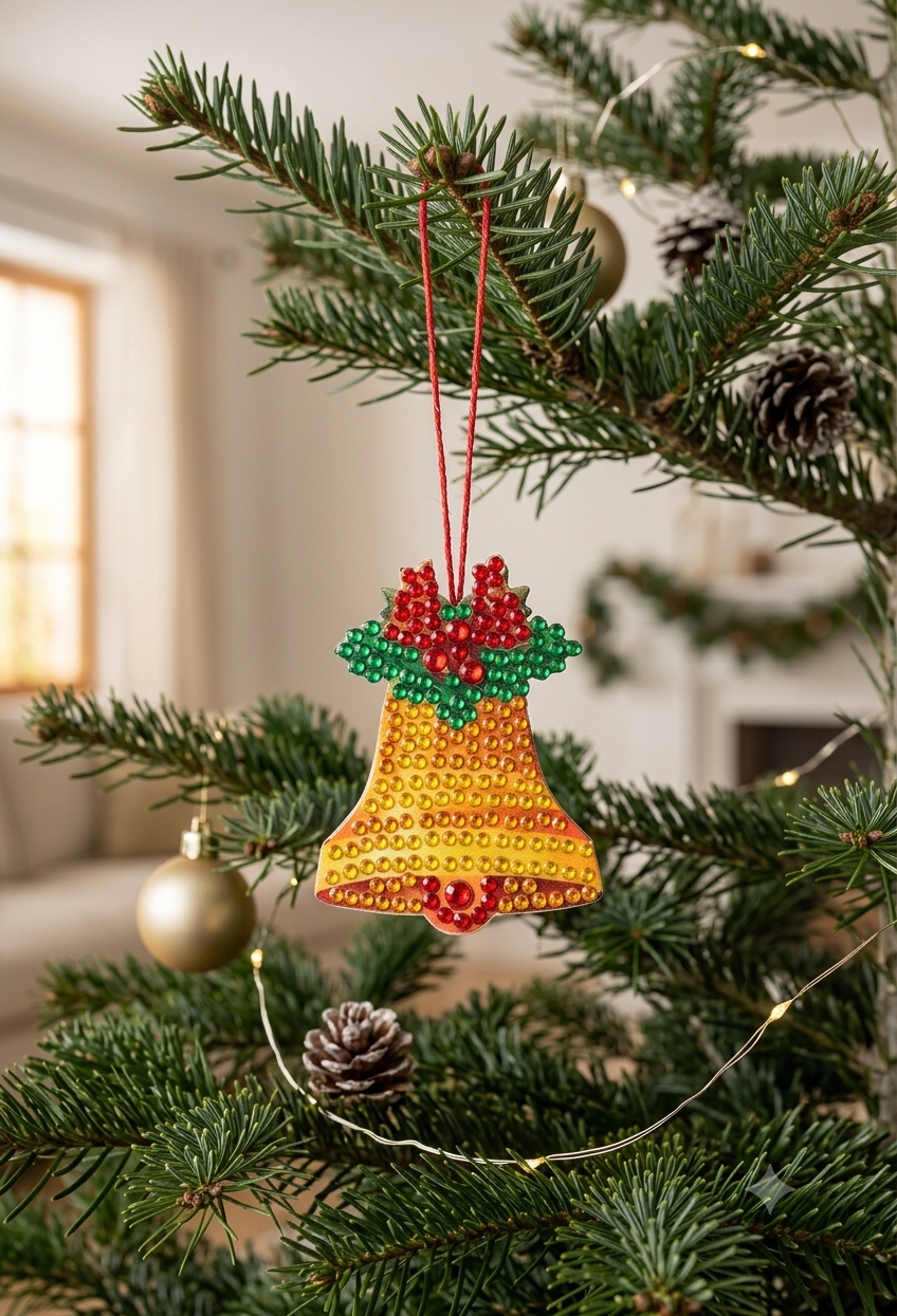 Décoration de Noël cloche