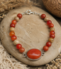 Bracelet " Jaspe Rouge"