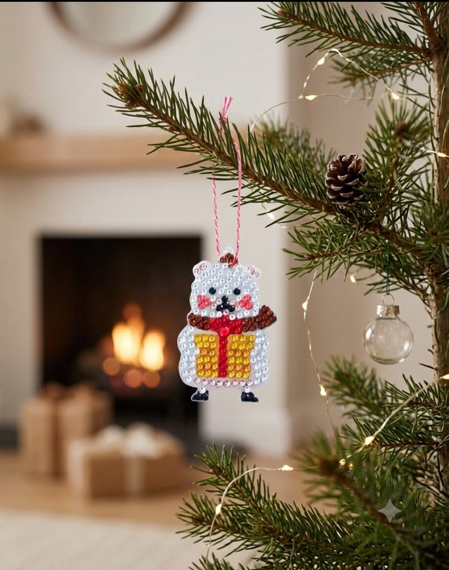 Décoration de Noël ourson