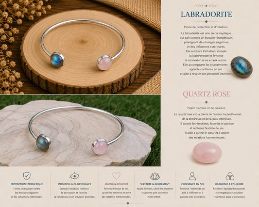 Bracelet "Douce Clairvoyance"
