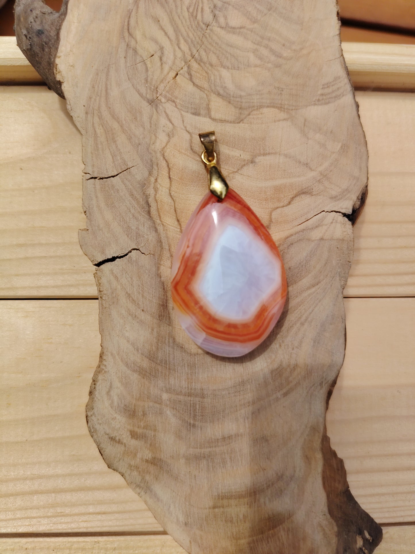 Pendentif " Cornaline"