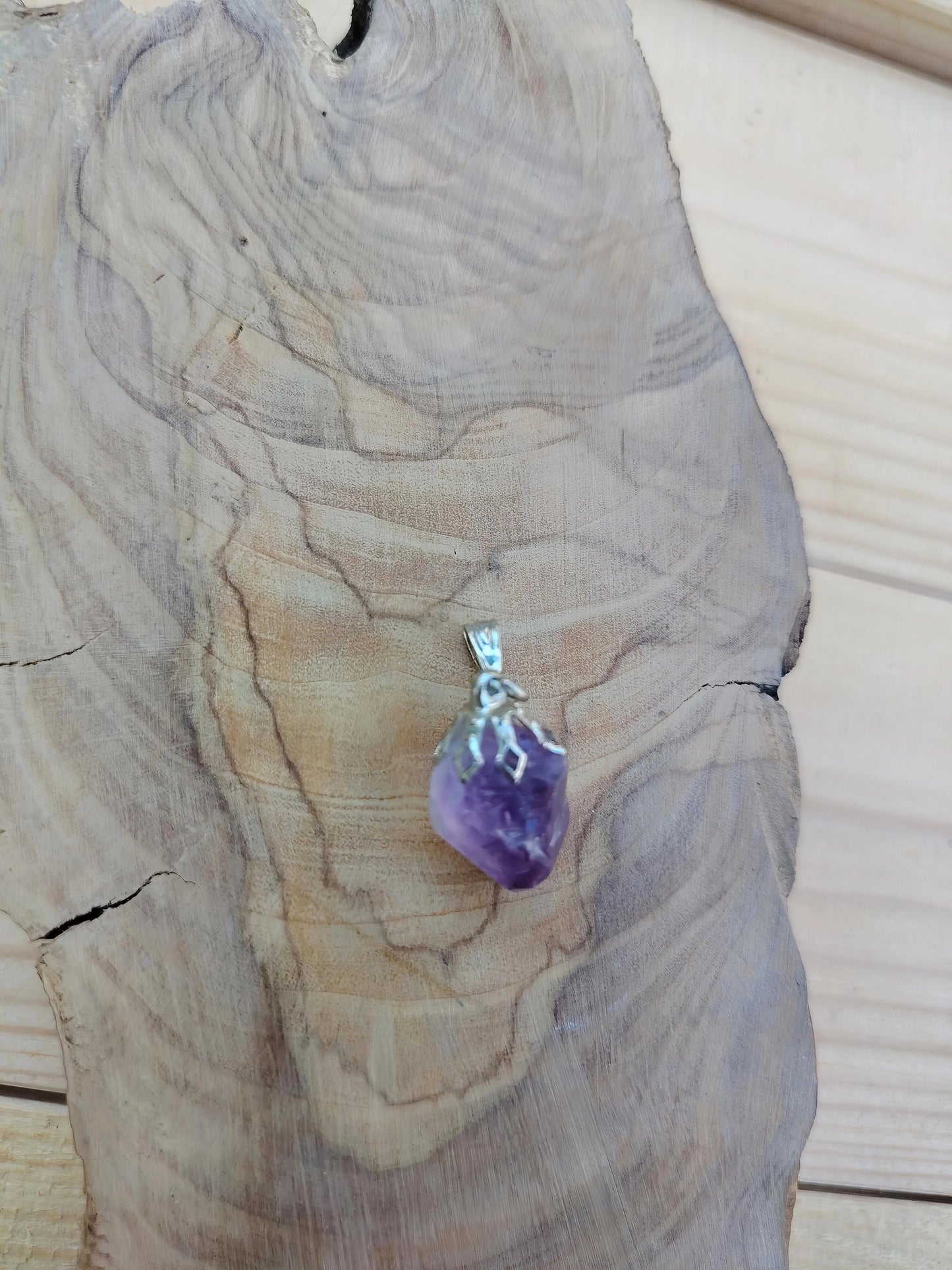 Pendentif "Pitchoun Améthyste"