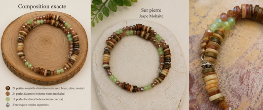 Bracelet " Mémoire Mokaite"
