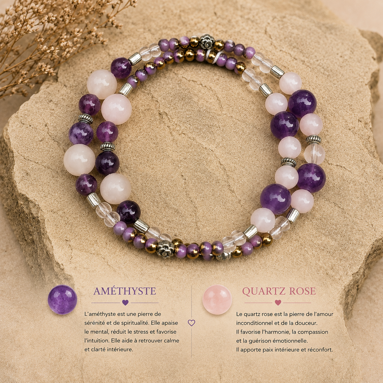Bracelet " Violette"