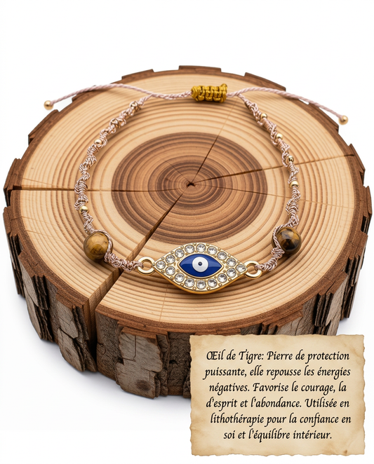 Bracelet " Oeil tigré"