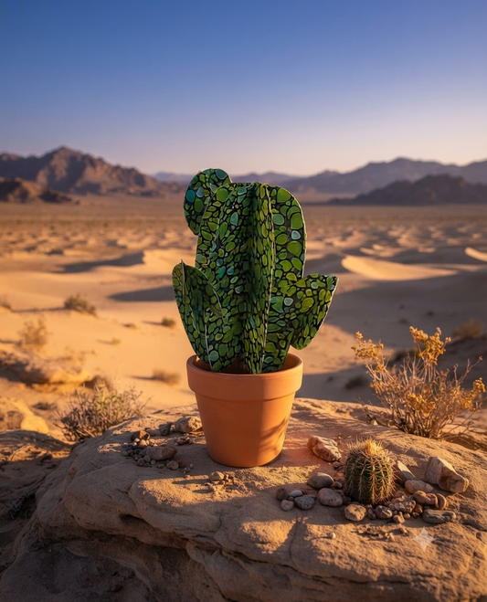 Origami "Cactus verdure"