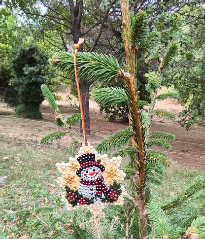 Décoration de Noël bonhomme de neige