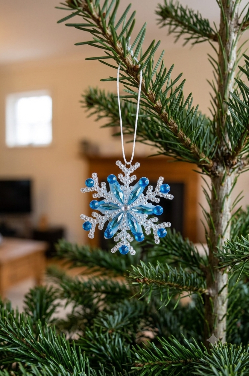 Décoration de Noël (flocon de neige)