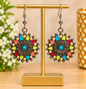 Boucles d'oreilles "Colorées"