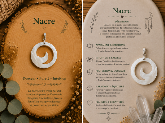 Pendentifs "Nacre"