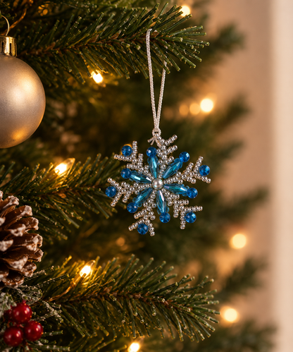 Décoration de Noël (flocon de neige)