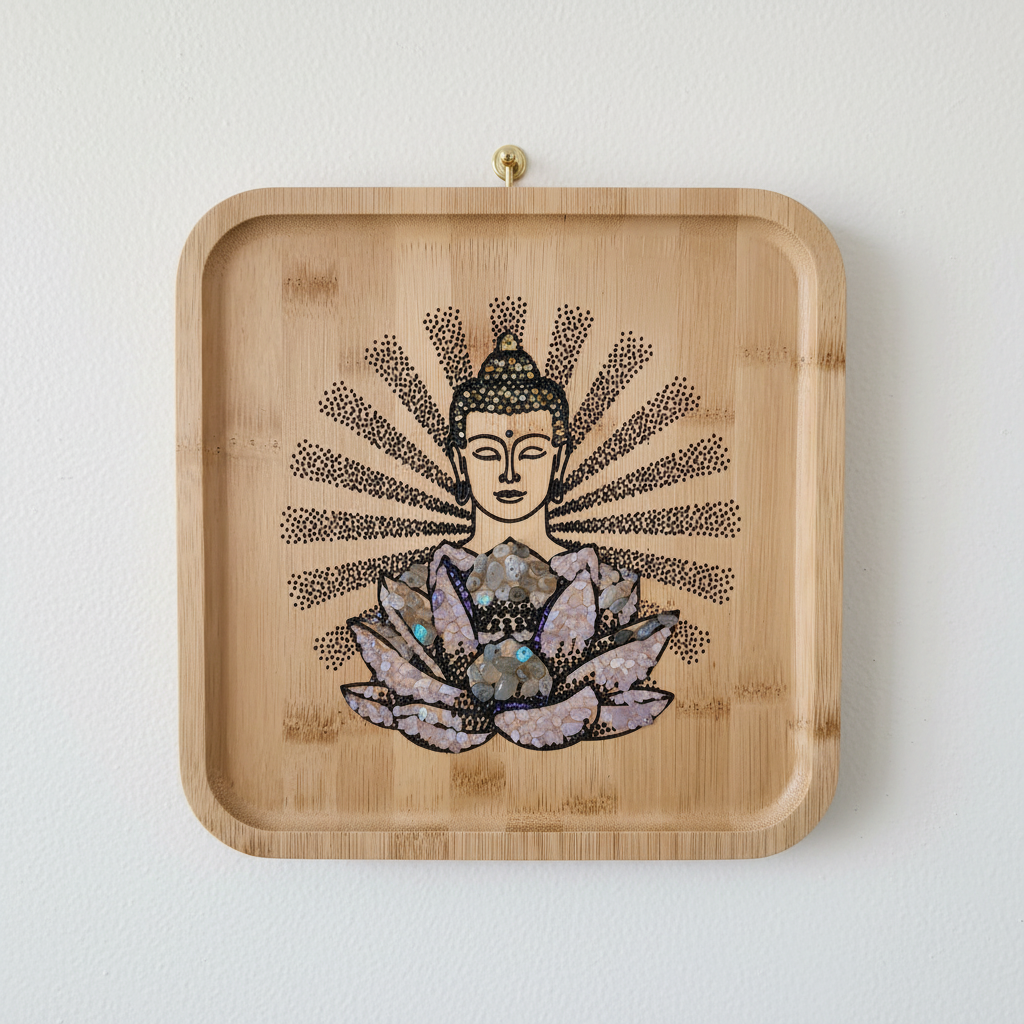 Tableau "Boudha Lotus"