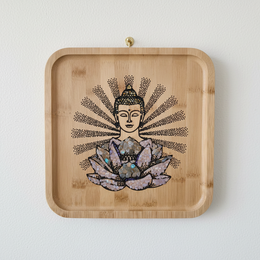 Tableau "Boudha Lotus"