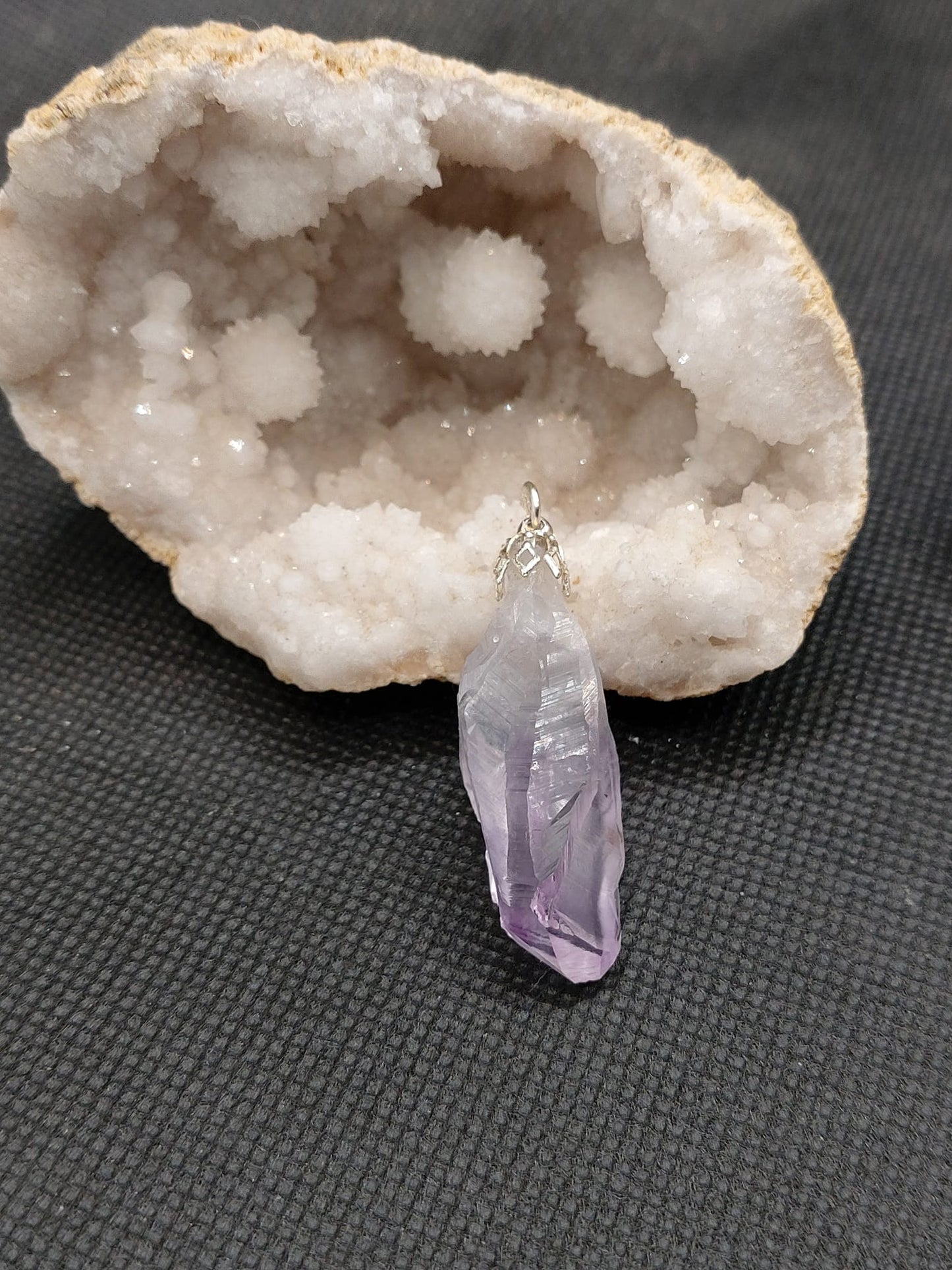Pendentif "Améthyste"