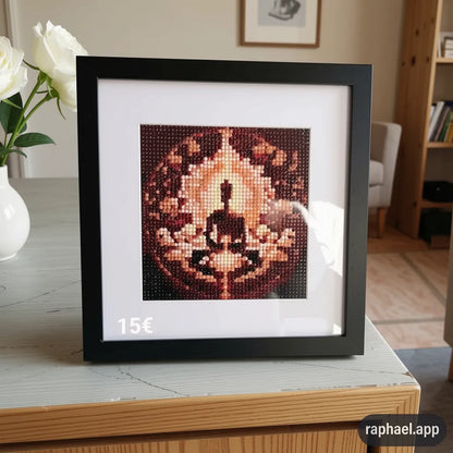 Tableau "boudha yoga"