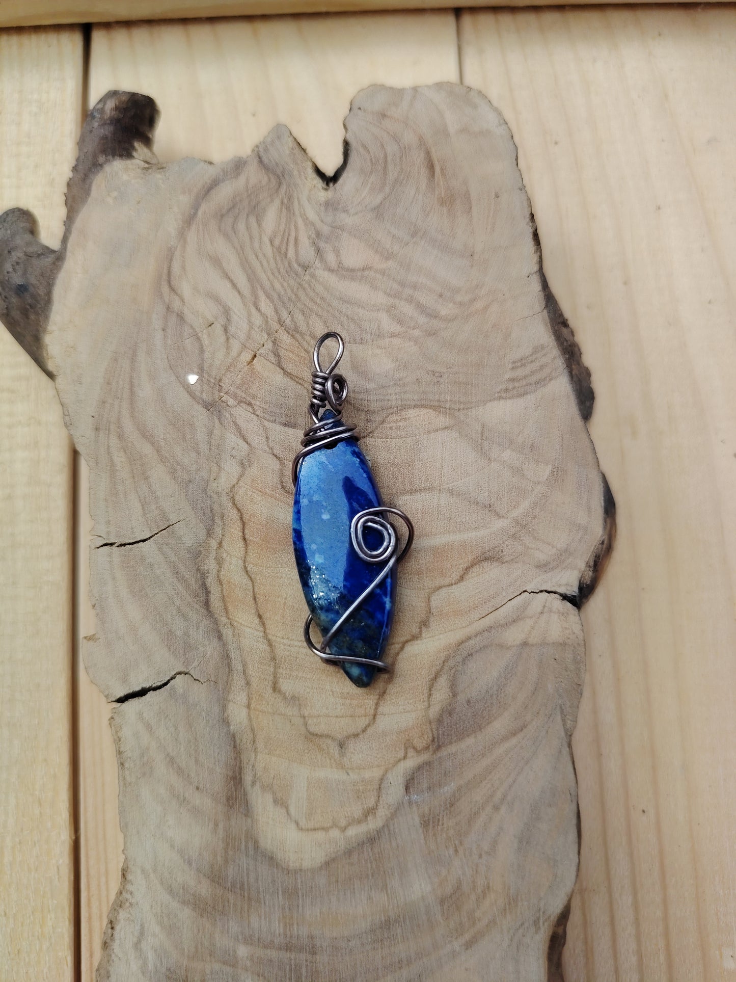 Pendentif "Lapis-lazuli"