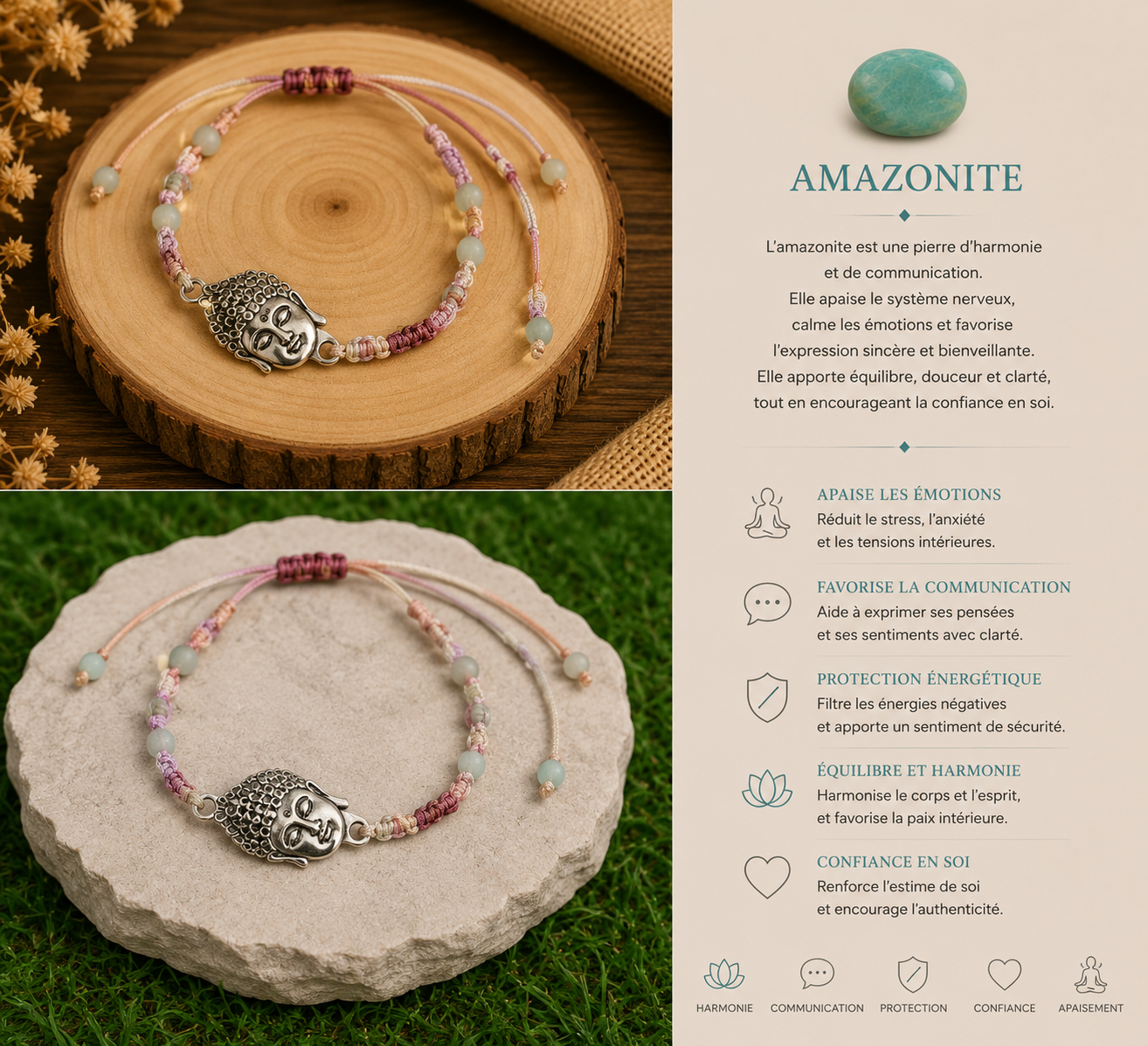 Bracelet "Boudha"