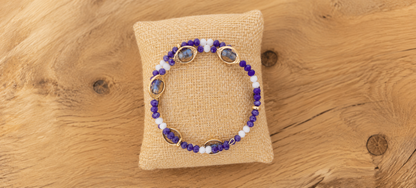 Bracelet"Bleu nuit"
