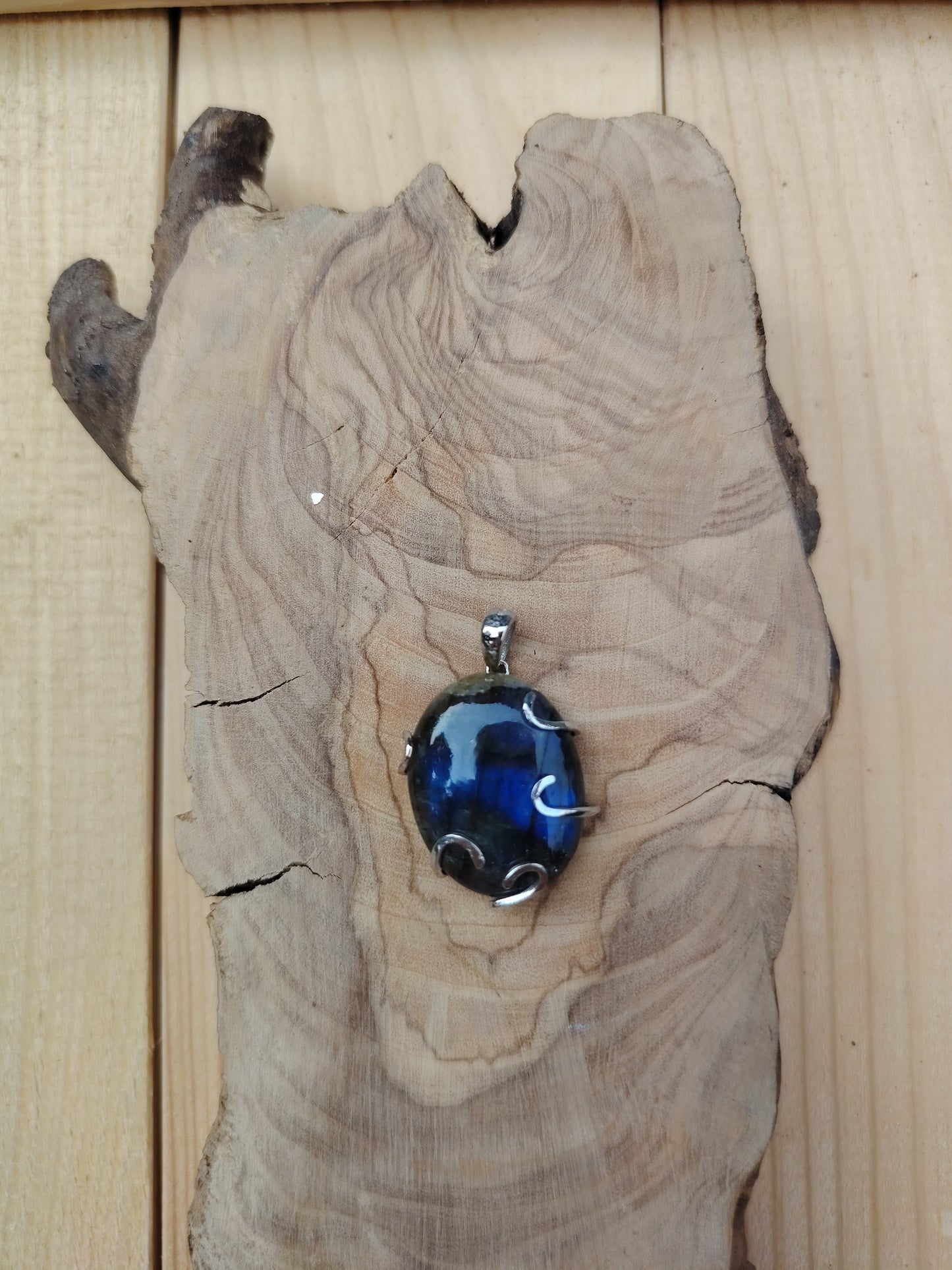 Pendentifs "Labradorite Bleu roi"