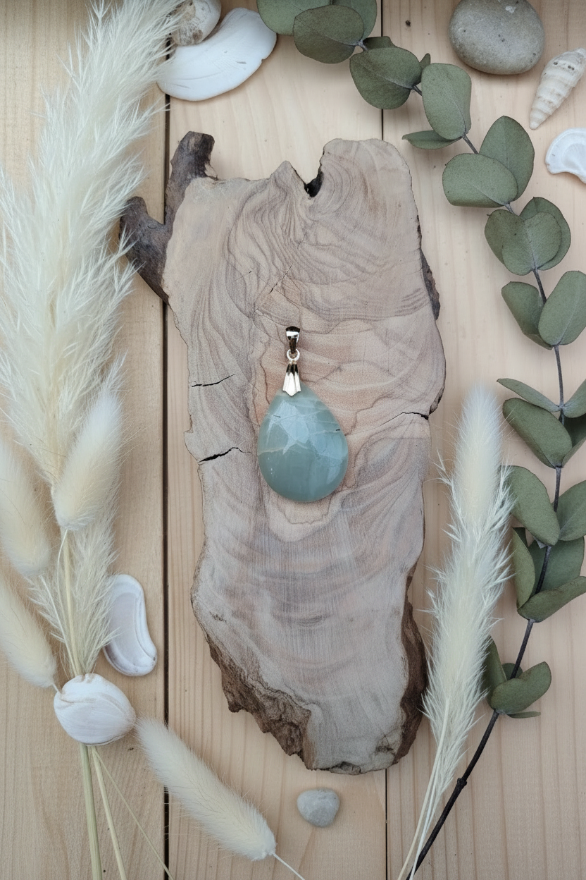 Pendentif "Pierre de lune"