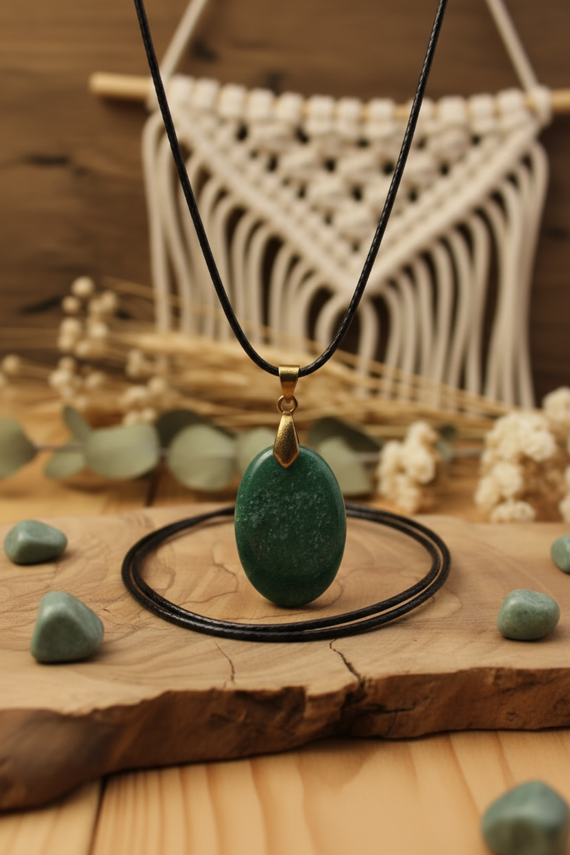 Pendentif "Aventurine"