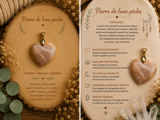 Pendentif "Coeur ensoleillé"