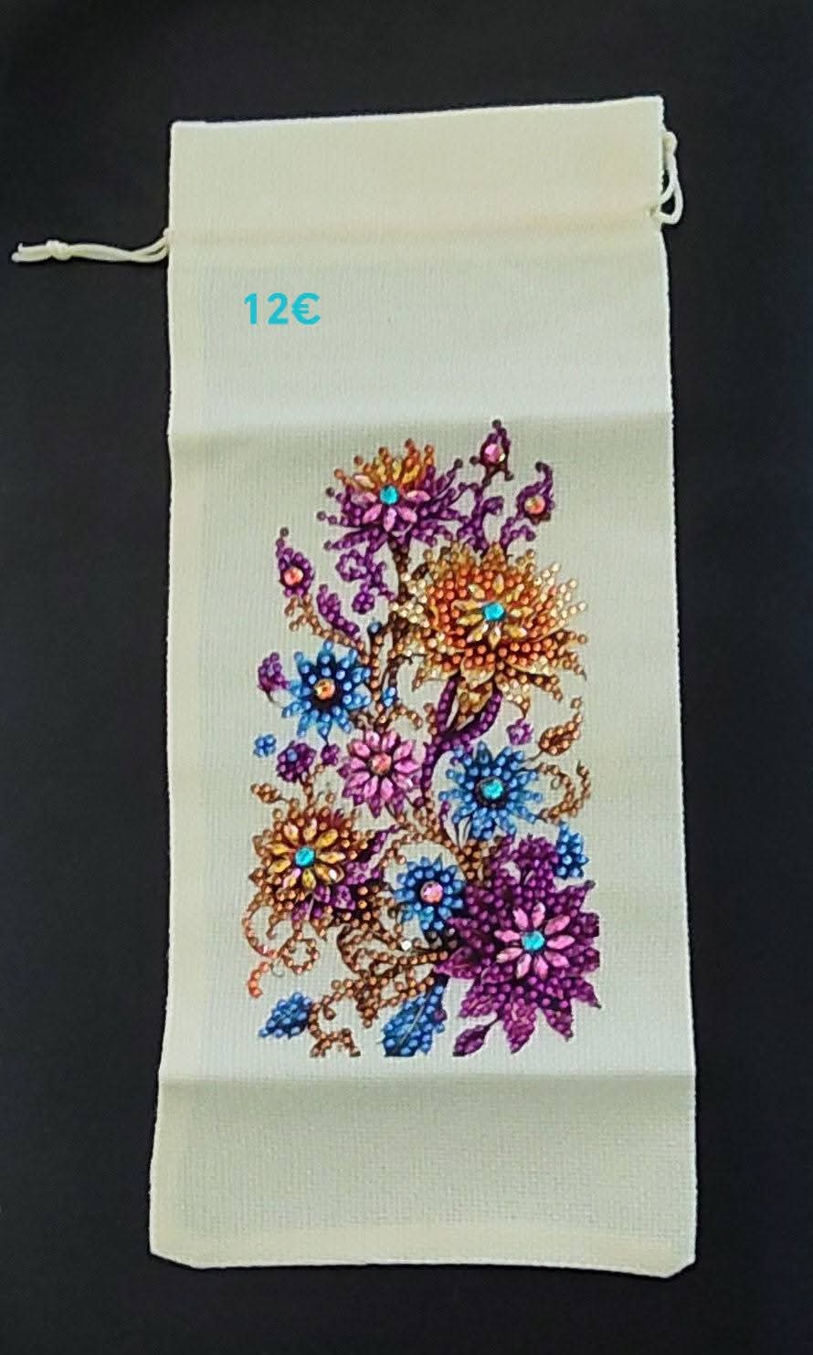 Housse bouteille "Bouquet Florale"