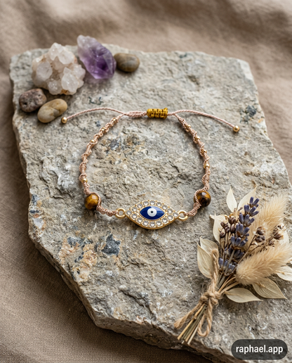 Bracelet " Oeil tigré"
