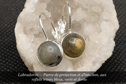 Boucles d'oreilles "protection"