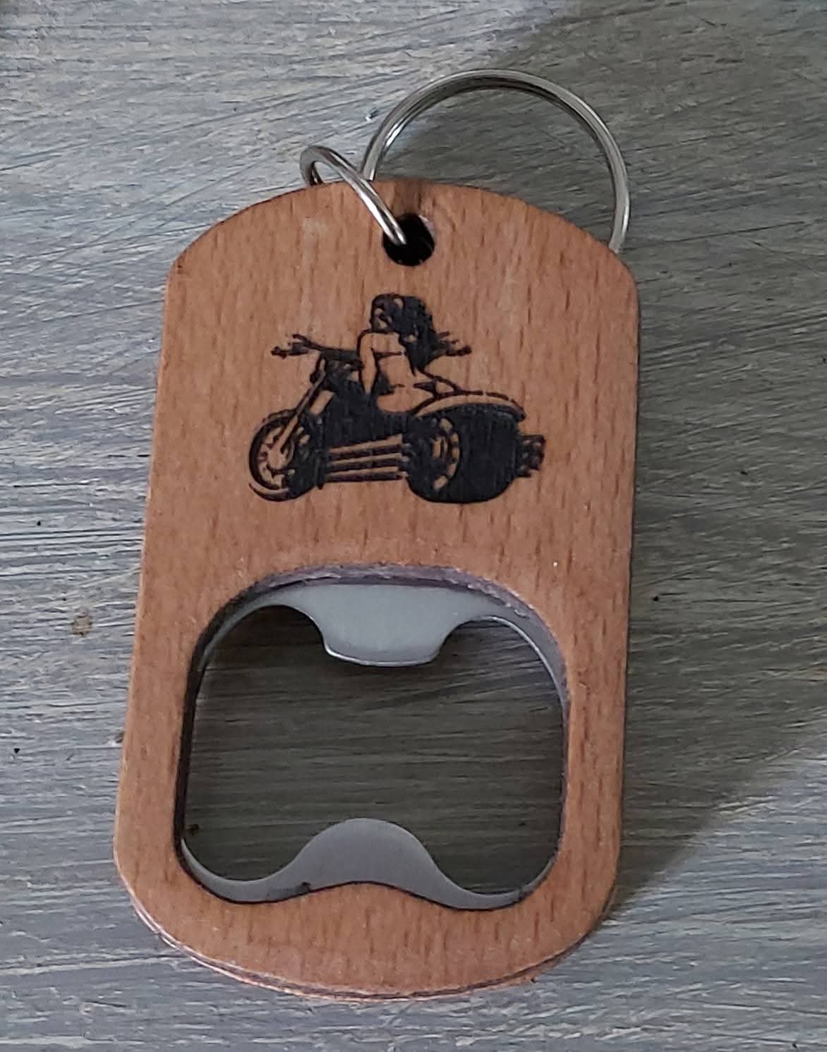 Porte clé "Ouvre Bouteille Moto"