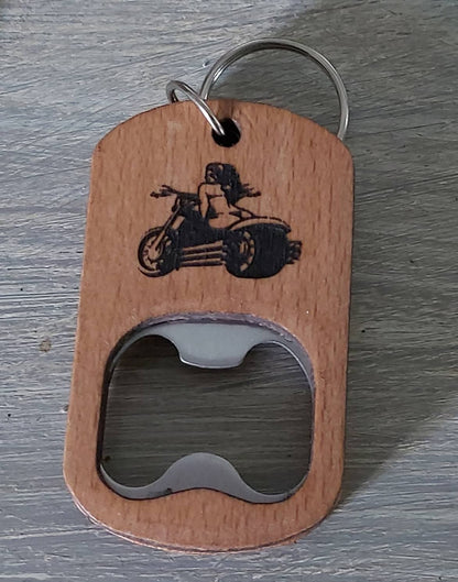 Porte clé "Ouvre Bouteille Moto"